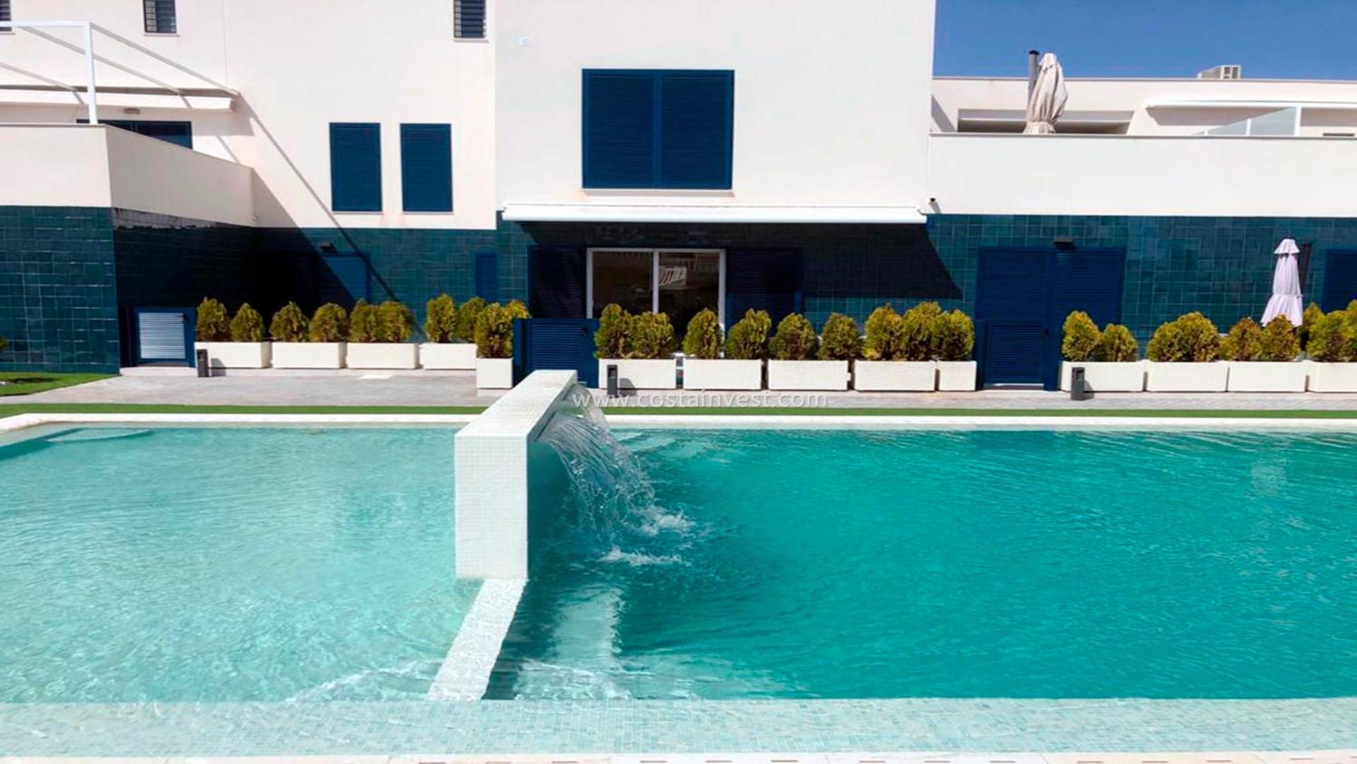 Appartement Palmview Poolside Heaven In Turquesa Del Mar à Orihuela Extérieur photo